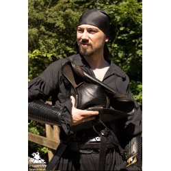 Pirate Tricorn - Leather Hat