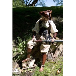 Pirate Tricorn - Leather Hat