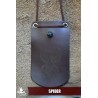 Character Card / Spell Card Holder - Poppered - Brown