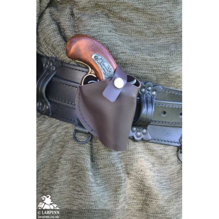 Deringer Pistol Holster - Brown Leather