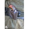 Deringer Pistol Holster - Brown Leather
