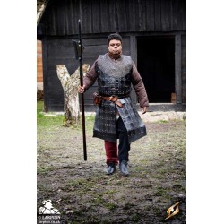 Leather Brigandine - Black