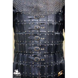 Leather Brigandine - Black
