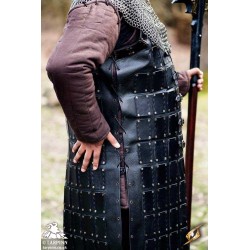 Leather Brigandine - Black