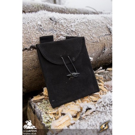 Thin Leatherbag - Black