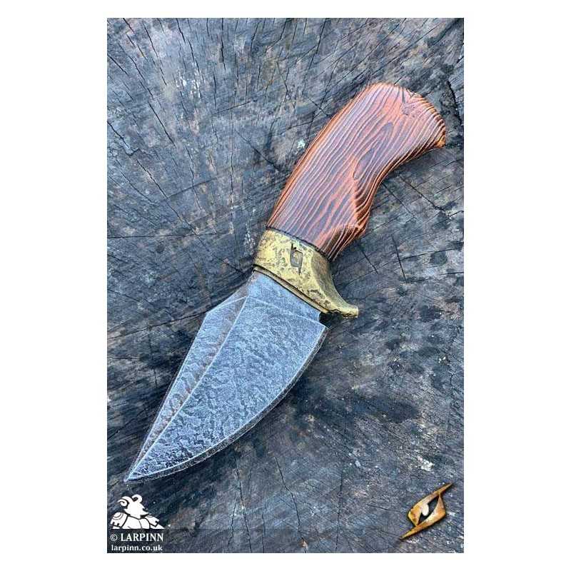 Broad Knife Gold Coreless LARP Throwing Weapon Blade Missile