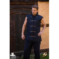 Medieval Warrior Gambeson - Torso - Black
