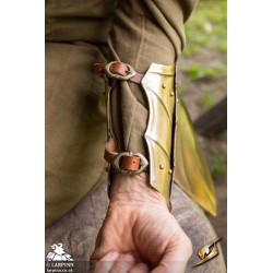 Illumine Bracers - Brass