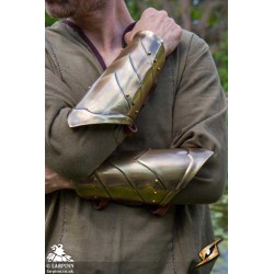 Illumine Bracers - Brass