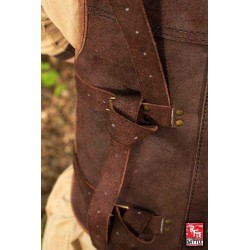 RFB Children's Fighter Leather LARP Armour - Brown