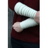 Hamond Cotton Arm Wraps - Natural