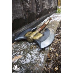 Doubleheaded Battle Axe - 33in - LARP
