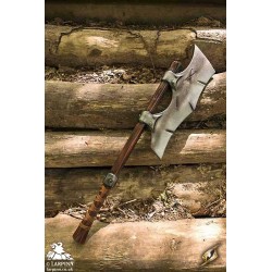 Single Blade Axe - 41IN - LARP