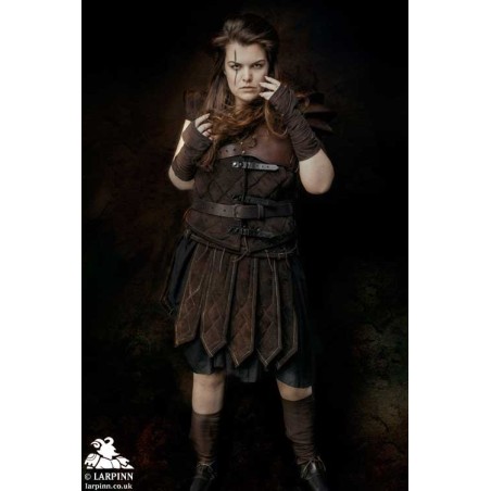 Gladiator Skirt - Brown