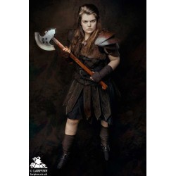 Gladiator Skirt - Brown