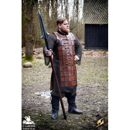 Leather Brigandine - Brown