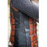 Leather Brigandine - Brown