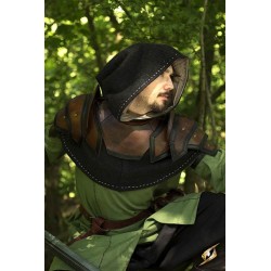 Shoulder Armour & Neck Guard - Brown/Black