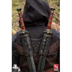 Ranger Double Back Scabbard/Harness - Black