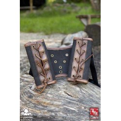Ranger Double Back Scabbard/Harness - Black/Brown