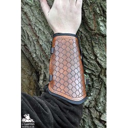Brown Scale Bracers