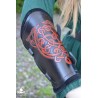 Celtic Weave Bracers - Black
