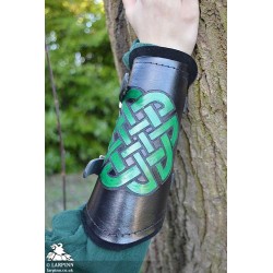 Parallel Knot Bracers - Black